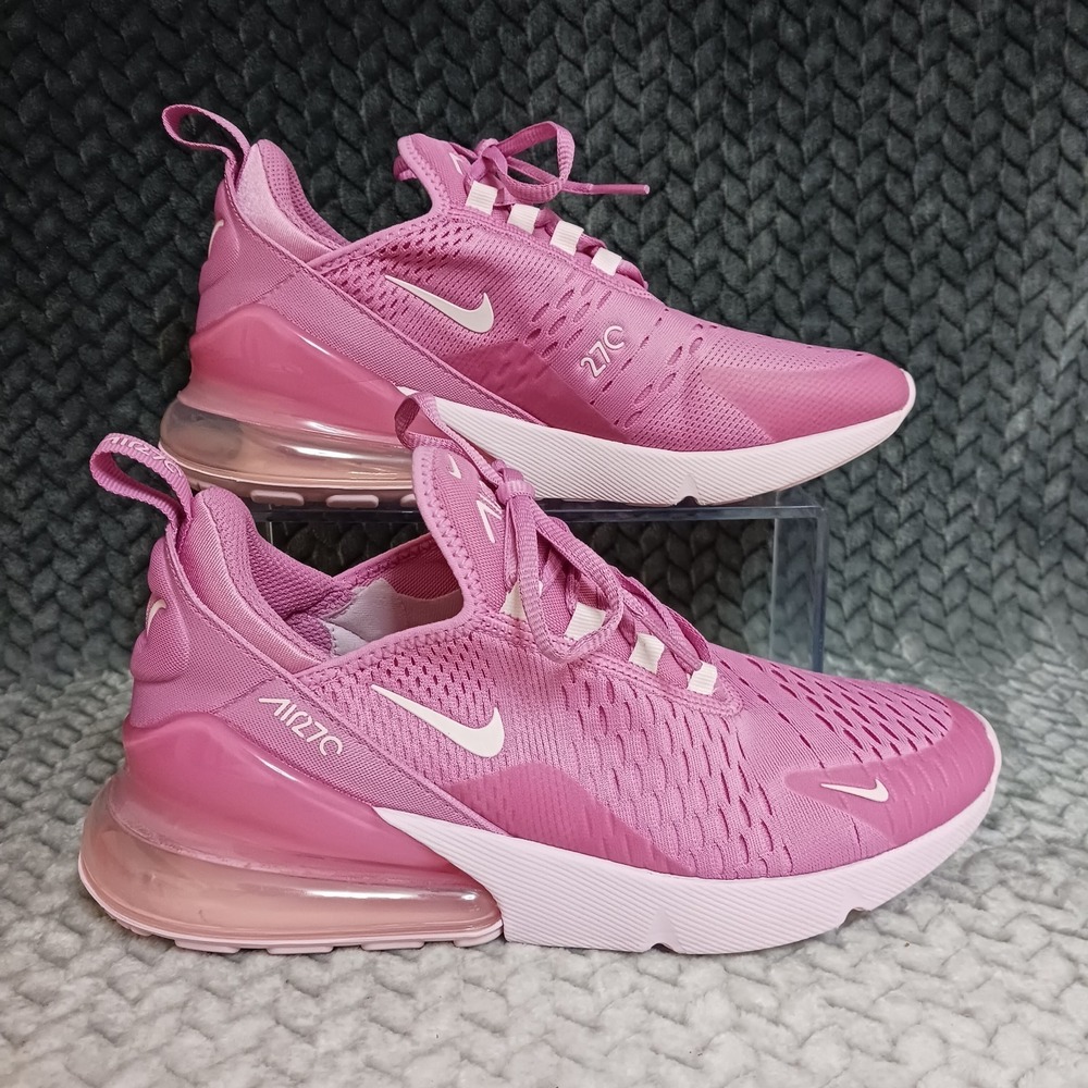 Nike Air Max 270 Magic Flamingo Pink Foam GS Sneakers Shoes Size 6Y Women's 7.5 - Picture 2 of 16